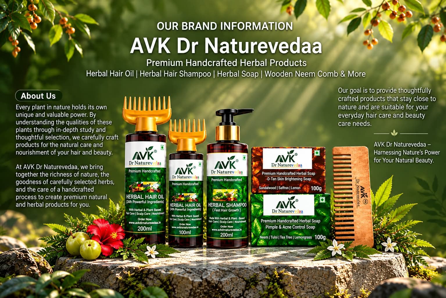 Our Brand Information - AVK Dr Naturevedaa